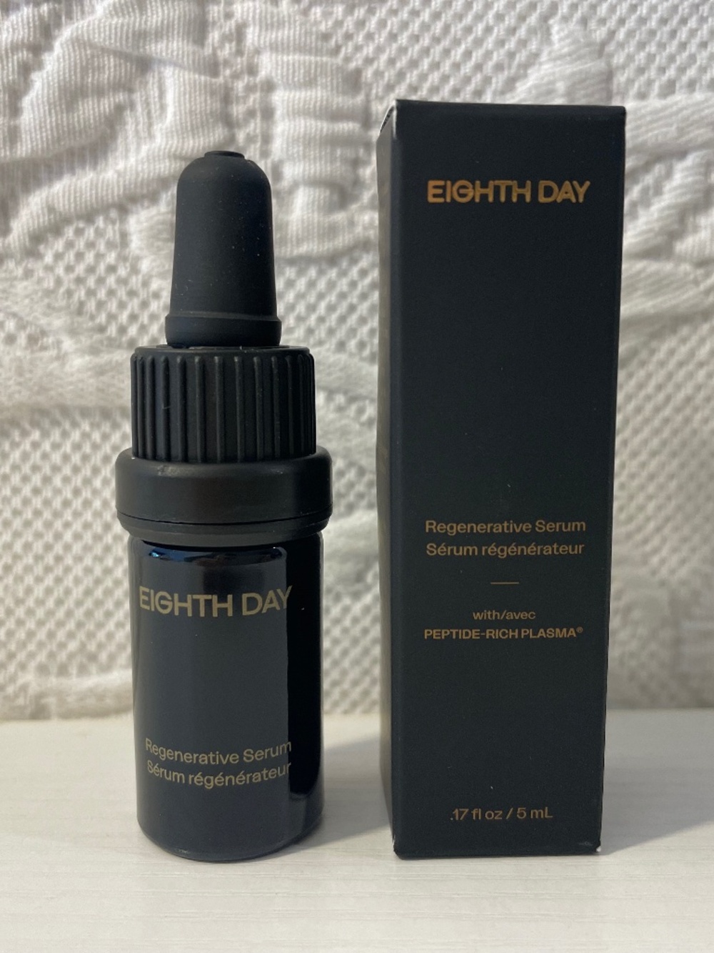 EIGHTH DAY REGENERATIVE SERUM TRAVEL PEPTIDE RICH PLASMA New 0.17 OZ 5ML